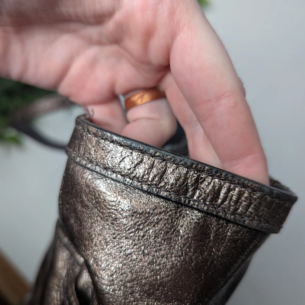 Coach F17722 Metallic Carryall Bag